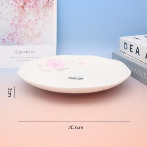 8-inch Lotus-edge Plate With Code - Image 2