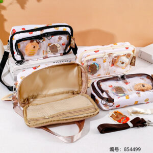 Capybara Pencil Case Crossbody Bag with Handle 21185-05 - Image 2