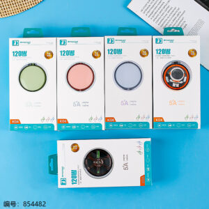 1.2m Retractable 3-in-1 Fast Charging Cable 120W K04 - Image 4