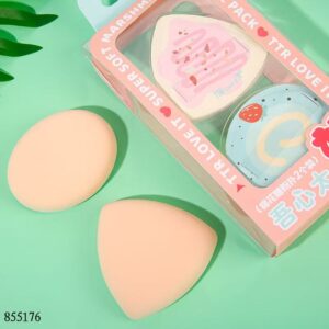 Marshmallow Makeup Sponge 2pcs Set 2454 - Image 2