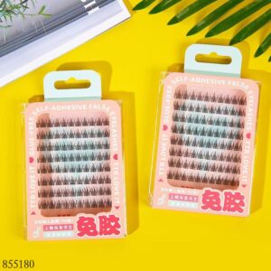 Glue-Free Lazy Fishtail False Eyelashes 2881 - Image 1