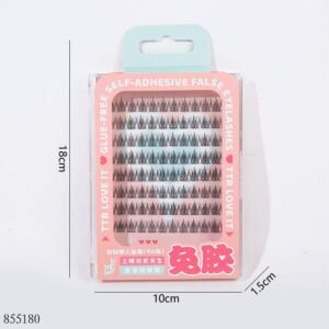 Glue-Free Lazy Fishtail False Eyelashes 2881 - Image 2
