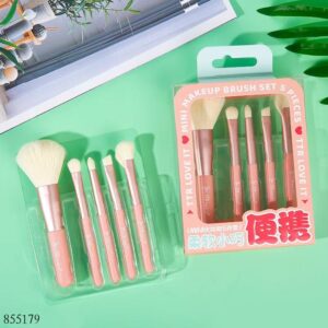 Mini Makeup Brush Set 5pcs 2843 - Image 1