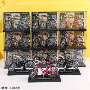 Alloy Bicycle Model Toy H996G-8 - Image 2