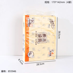Virgin Wood Pulp Tissue 12 Packs B160112 - Image 3