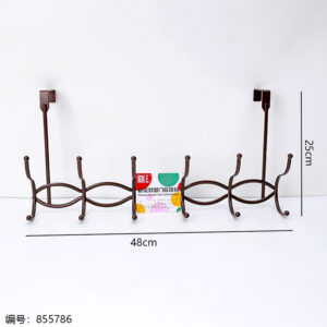 Floral Double-Layer Over Door Hook 8635 - Image 3