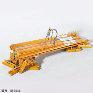 Carbonized Large Bamboo Pants Clips 5pcs 021-4 - Image 1