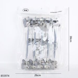 Multi-purpose Trouser Clips 10pcs-Mixed Color-059 - Image 4