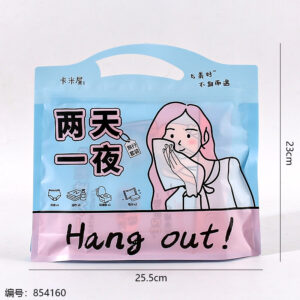 Girls Disposable Travel Kit (2 Days 1 Night) W5 - Image 3
