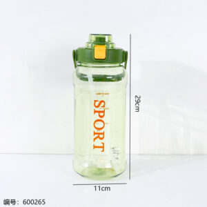 Large Capacity Flip-Top Sports Bottle 2000ml-3011 - Image 3