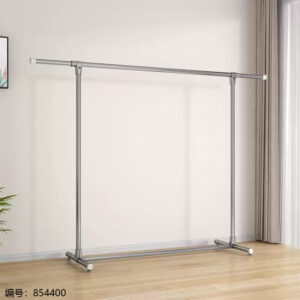 All-Metal Extended Single Pole Clothes Rack 8608 - Image 2