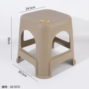 Gold-Plated Goldfish Buckle Thickened Stool 1102 - Image 3