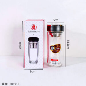Extra Large Egg-Shaped Glass Cup 400ml-8277 - Image 3