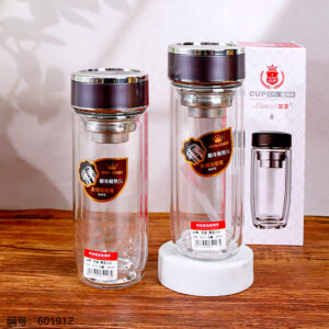 Egg-Shaped Glass Cup 350ml-8117 - Image 2