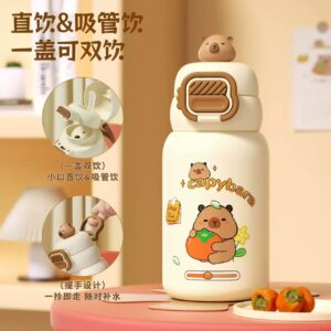 Lucky Persimmon Insulated Cup 550ml-2074 - Image 4