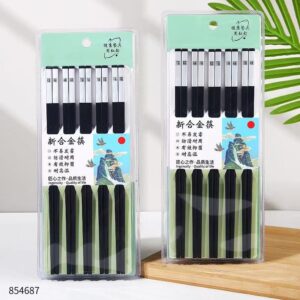 Black Blessings Alloy Chopsticks HY197 - Image 1