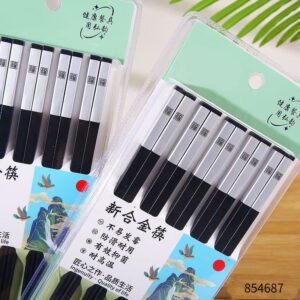 Black Blessings Alloy Chopsticks HY197 - Image 3