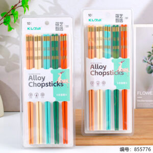Hot Stamping Colorful Alloy Chopsticks 7310 - Image 1