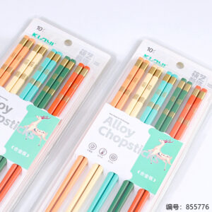 Hot Stamping Colorful Alloy Chopsticks 7310 - Image 2
