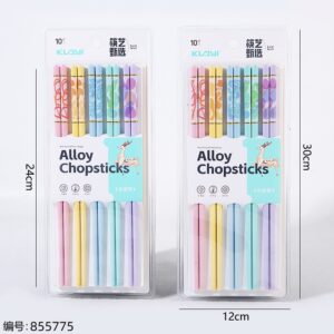 Colorful Alloy Chopsticks 6740 - Image 3