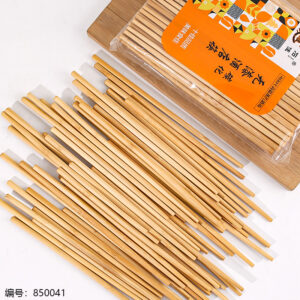 Bamboo Joint Unpainted Hotel Chopsticks 60 Pairs/Pack 0523 - Image 2
