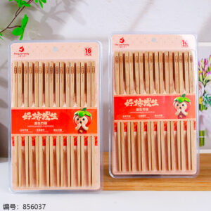 Natural Bamboo Chopsticks 16 Pairs 4231 - Image 1