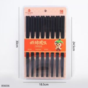 Lucky Persimmonlloy Chopsticks 16 Pairs 4228 - Image 3
