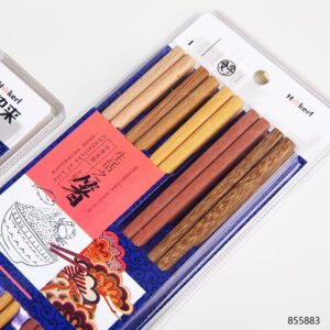 Serving Wooden Chopsticks 10 Pairs 6390 - Image 3