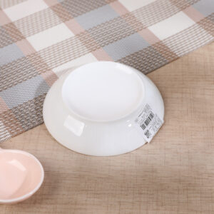White Moonlight Series - 4.25 Sauce Dish High Bone Porcelain - Image 3