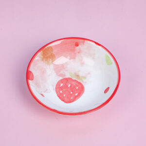 Strawberry ceramic plate - Image 3