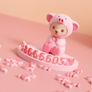 Pig stop sign--teddy collection series - Image 4