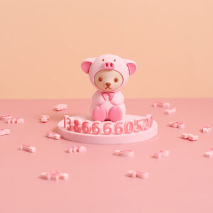 Pig stop sign--teddy collection series - Image 5