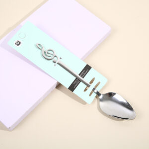 Musical note scraping mud spoon - Image 1
