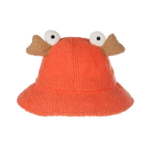 Cute & funny innocent childrens bucket hat-orange - Image 5