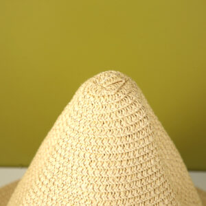 Sorcerer childrens pointed hat beige - Image 4